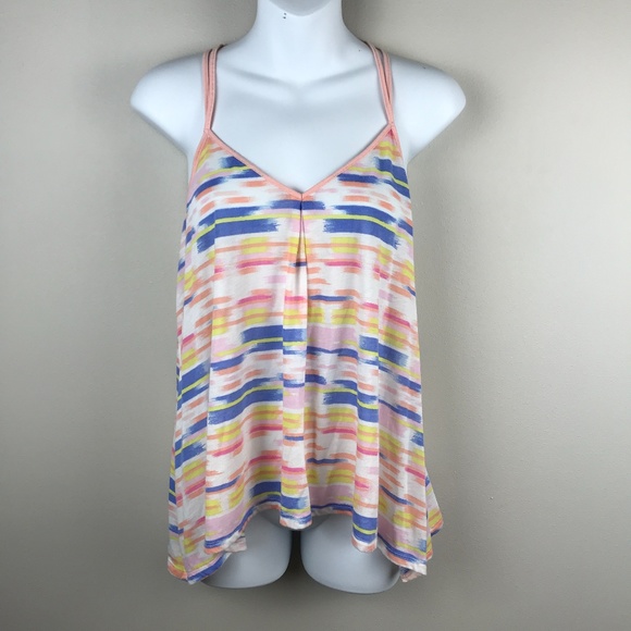 American Eagle Flowy Tank Top - Size Medium - Picture 1 of 6